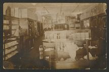 Interior of store, Frank Wilson, King Clothier